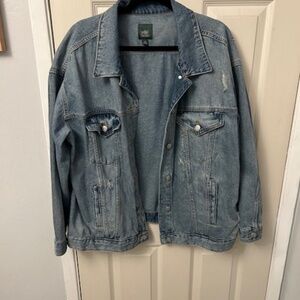 Jean Jacket Distressed